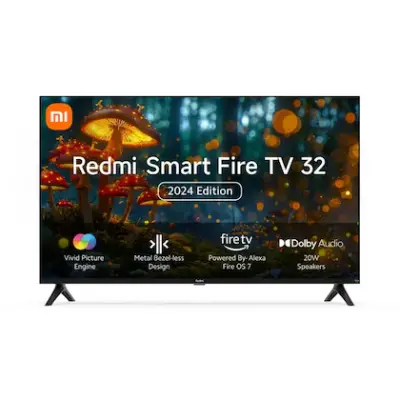 Redmi 81.28 cm (32 inch) Smart Fire TV, Black, ELA5577IN, 2024